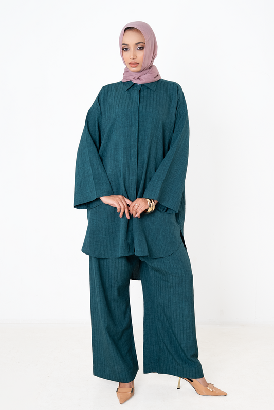 AXURY RELAXED COTTON CO-ORD SET